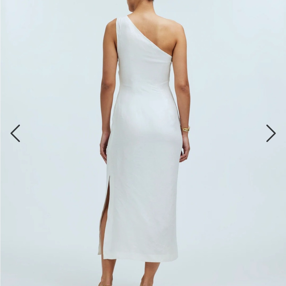 NWT! Madewell One Shoulder Midi Dress